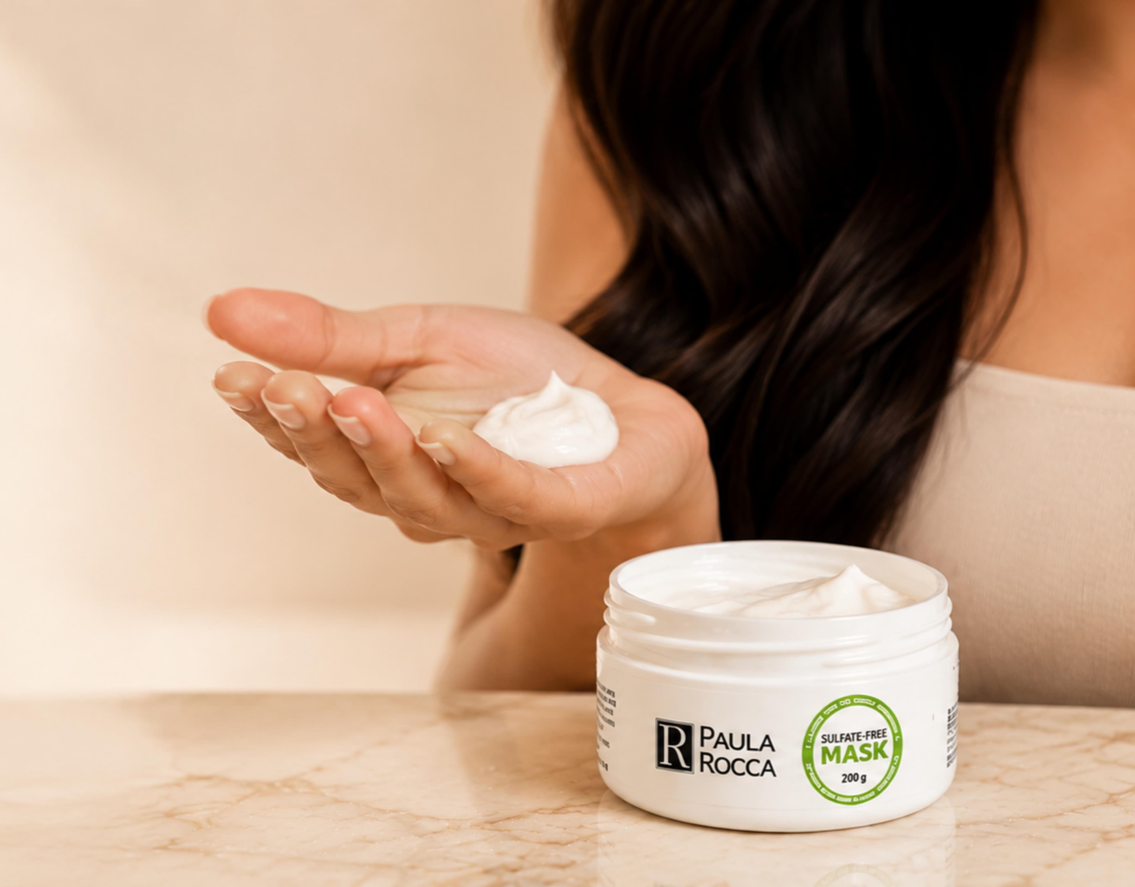 Paula Rocca Hair Mask Application